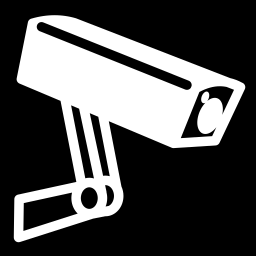 CCTV Camera icon | Game-icons.net