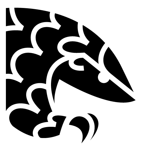 Pangolin icon, SVG and PNG | Game-icons.net