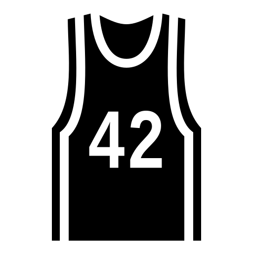 Basketball jersey icon, SVG and PNG | Game-icons.net