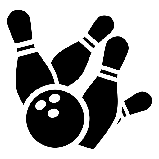 Bowling Strike icon, SVG and PNG | Game-icons.net