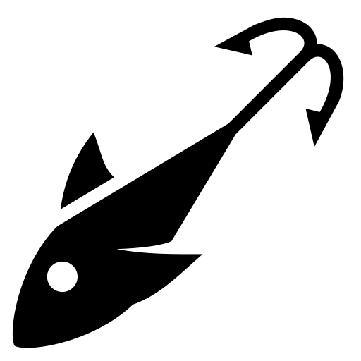 Download Fishing lure icon, SVG and PNG | Game-icons.net