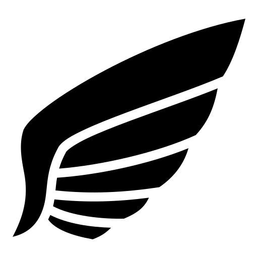 Liberty wing icon, SVG and PNG | Game-icons.net