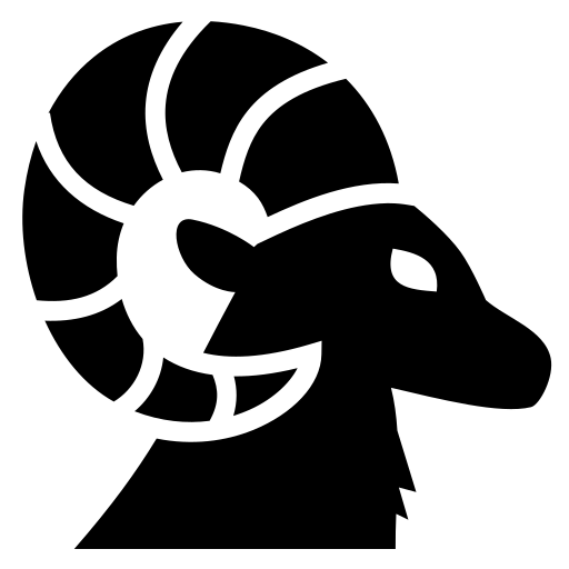 Ram profile icon, SVG and PNG | Game-icons.net
