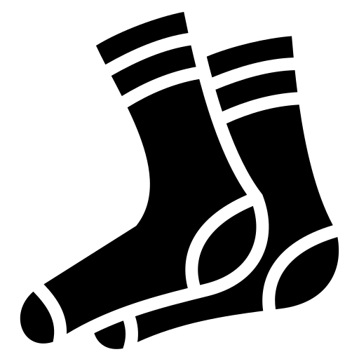 Socks icon, SVG and PNG | Game-icons.net