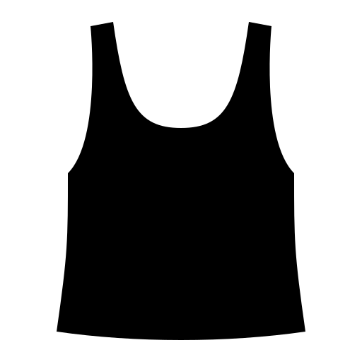 Tank top icon, SVG and PNG | Game-icons.net