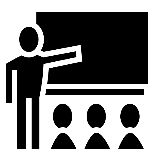 Teacher icon, SVG and PNG | Game-icons.net