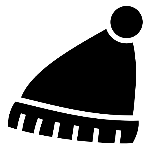 Winter hat icon, SVG and PNG | Game-icons.net