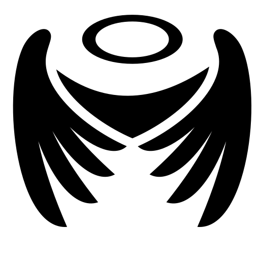 Angel outfit icon, SVG and PNG | Game-icons.net