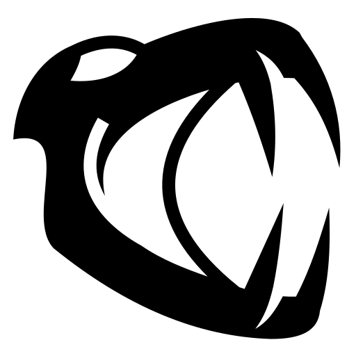 Bestial fangs icon, SVG and PNG | Game-icons.net