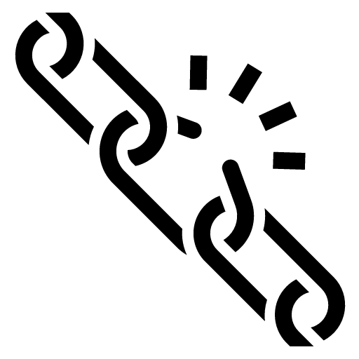 Breaking Chain Icon SVG And PNG Game icons