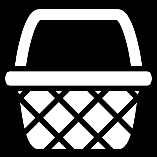 Basket icon, SVG and PNG | Game-icons.net
