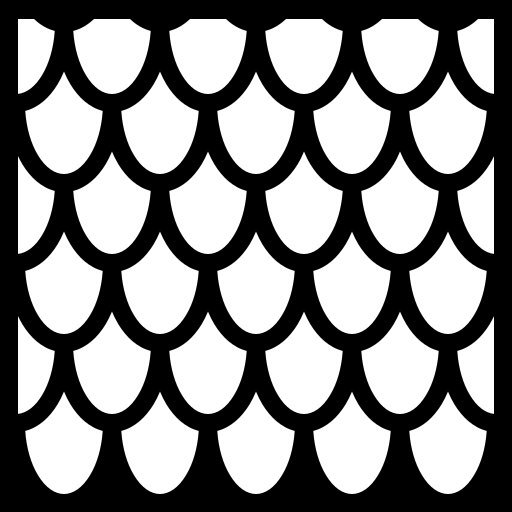 Download Fish scales icon, SVG and PNG | Game-icons.net