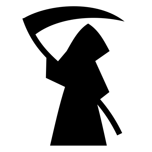 Grim reaper icon | Game-icons.net