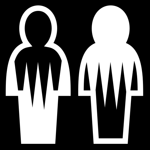 Body swapping icon | Game-icons.net