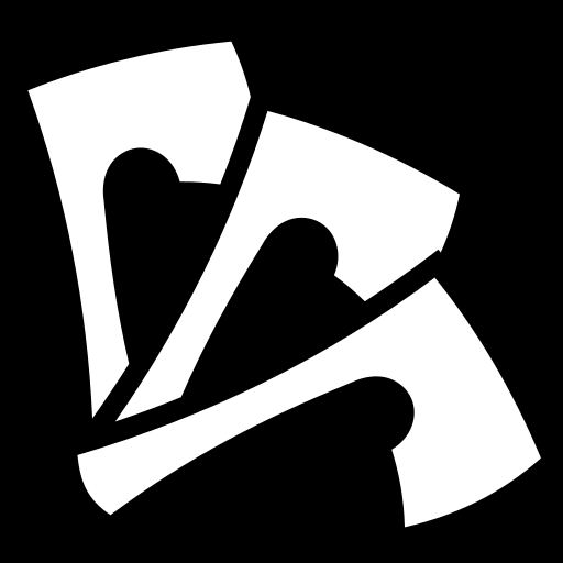 Hatchets icon | Game-icons.net