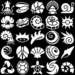 Shell icons montage