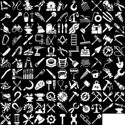 Tool icons montage