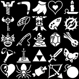 Zelda icons montage